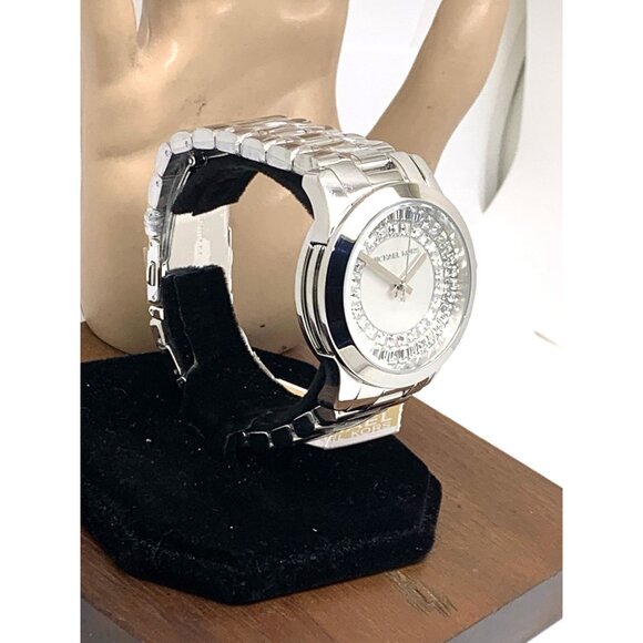 Michael Kors Women's Watch MK6531 Runway Quartz Silver Stainless Steel 40mm - Picture 14 of 14